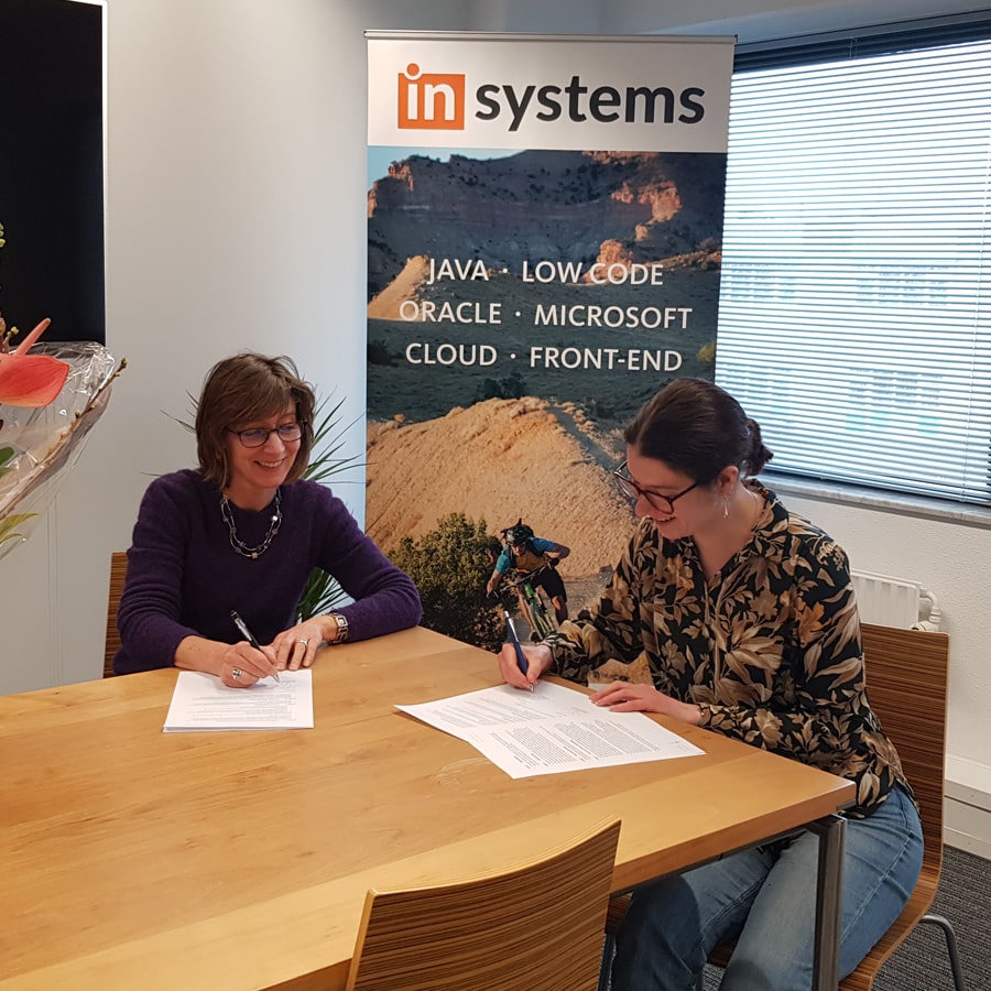 inSystems Bartel Kappers ondertekening